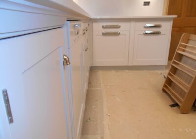 The Kitchen Painter Cheam white cabinets
